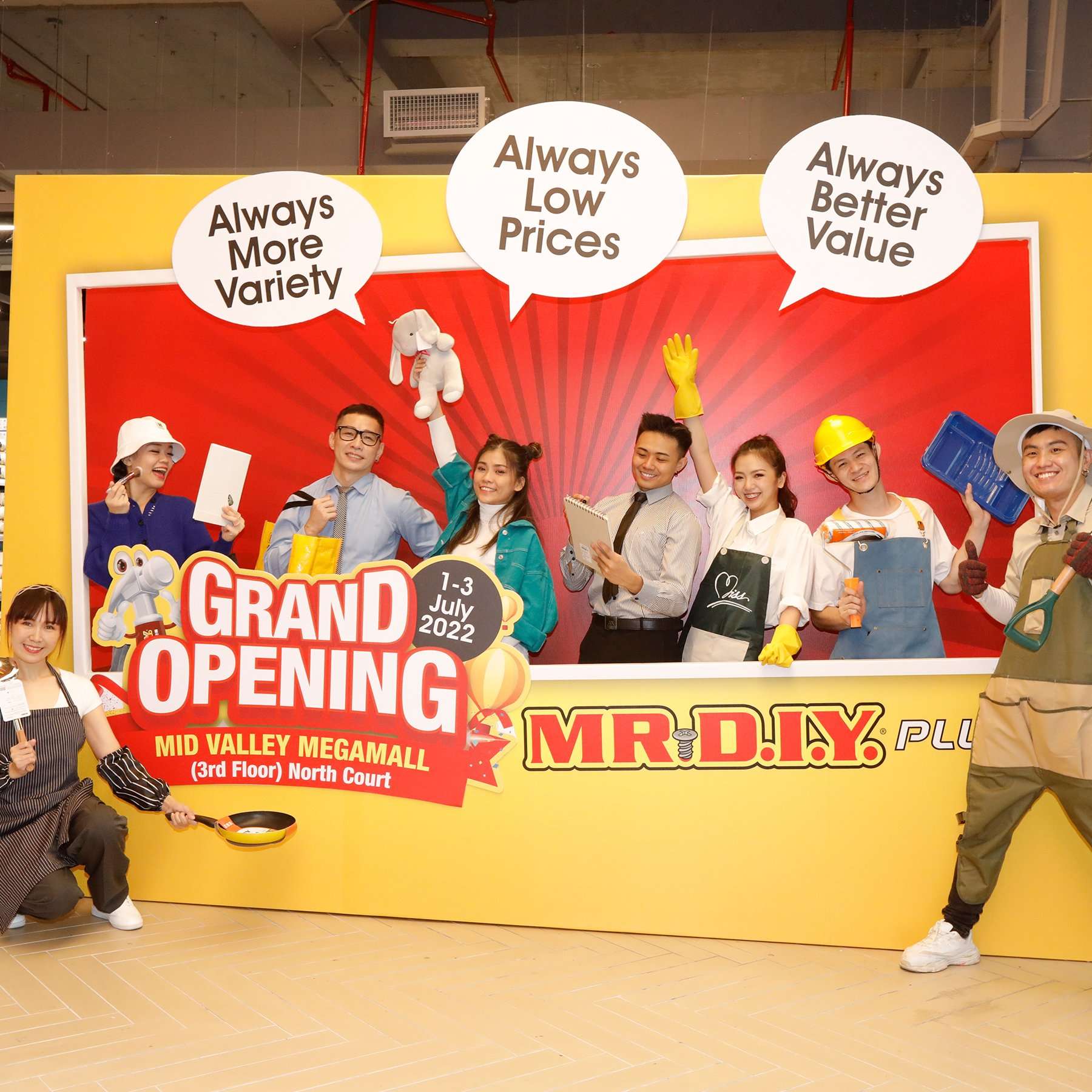 MR DIY Plus Grand Opening & Media Event